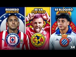 Vega al América por clausulazo; Piojo Alvarado de Chivas a Cruz azul; Amaury Morales CAE en trampa