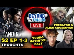 Andor Season 2 Episode 1 - 3 REVIEW, Predator Badlands Weyland Yutani, Joseph Zada Cast Haymitch