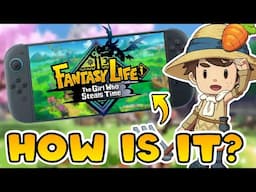 Trying Fantasy Life i: The Girl Who Steals Time on the Switch 2!