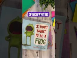 7 books to teach OPINION WRITING 🗣️ #readaloud #mentortext #picturebooks