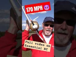 170 MPH ! Unauthorized 6S upgrade on NEW Durafly #rc Rare Bear Reno Racer