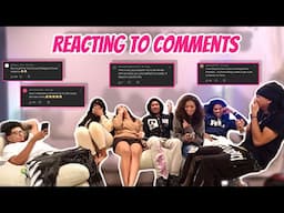 YALL SAID THIS ABOUT US ...... (REACTING TO COMMENTS)