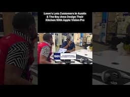Lowe's Lets Customers In Austin & The Bay Area Design Their Kitchen With Apple Vision Pro