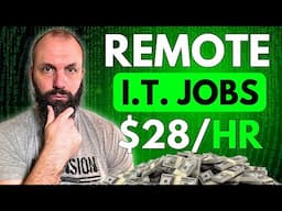 4 Best Remote IT Jobs Hiring Right Now!!