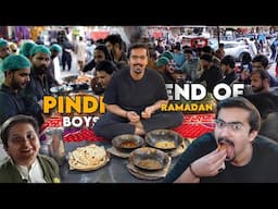 Pindi Boys Exploring Street Food In Rawalpindi - End Of Ramadan In Pakistan