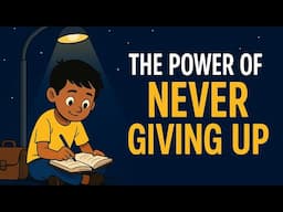 The Power of Never GIving Up | A life changing motivational story | English story with subtitles