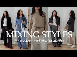 HOW TO CREATE TENSION IN YOUR OUTFIT? MIXING DIFFERENT STYLES.