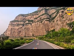 China‘s Road Construction Tour - Driving Shanxi Taihang Mountains Tourism Highway
