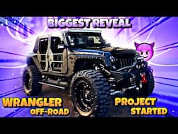 Biggest Reveal Wrangler Rubicon Off-Roading Project Started | In Pakistan