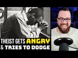 Believer In God GETS ANGRY When Challenged - The Magic Skeptic Show