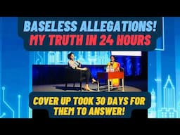 Baseless Allegations. Timely Answers. And My Unshakable Identity #purnimamandava