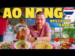 Where to Eat THE BEST THAI FOOD in Ao Nang Krabi 🇹🇭🔥 (Non Touristy)