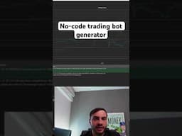 Generating automated trading bot systems with no coding required