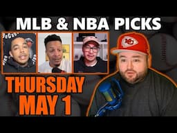 MLB & NBA Picks with Kyle Kirms | Thursday May 1st