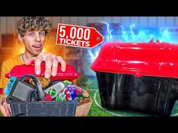 What's Inside The Mystery Chest For 5,000 Arcade Tickets?!