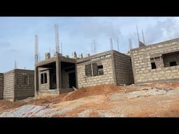 Elmina Project Update: First Floor Concrete works || Building In Ghana 🇬🇭 For  Mr Samuels Family