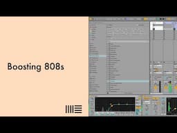 Live Tips: Boosting 808s
