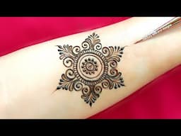 Front hand stylish arabic mehndi design | Mehndi ka design | mehndi ki design |simple mehndi |mehndi