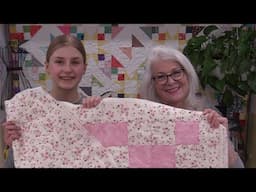 Brooklyn Quilting Her First Quilt