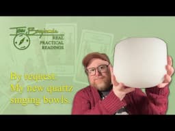 My new Quartz singing bowls!