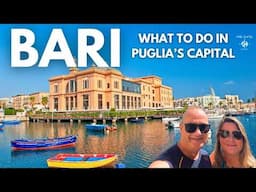 BARI Italy Tour 🇮🇹 | Santa Claus, Street Pasta,  and What You NEED to See in Puglia's Capital! 👀🌟