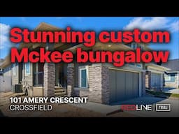 Stunning custom Mckee bungalow in Crossfield! #Crossfield  #DeannaMcFarlane #redline