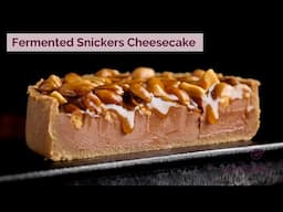 Fermented Snickers Cheesecake (dairy free)