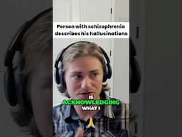 Person with schizophrenia describes his hallucinations ft. @schizointhroughlife #schizophrenia