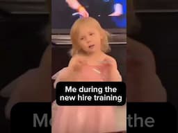 Interviewing vs the first day.