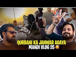 Qurbani ka Janwar Agaya - Mandi Vlog 2025