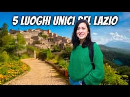 5 Luoghi Unici del LAZIO che vi Stupiranno (Non Fermatevi Solo a Roma)