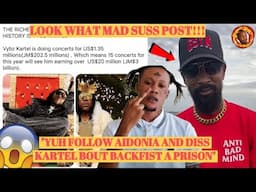 AIDONIA Blame For INTENCE Downfall MAD SUSS Holds Back NOTHING In POST Involving VYBZ KARTEL Wins