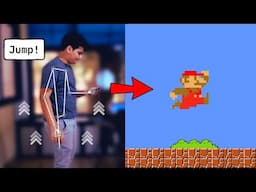 I Made Mario Copy My Real-Life Movements Using Just a Phone