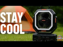 This Fan Runs for Days! OGERY F11 Camping Fan Review