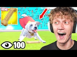 I Hosted a KRYPTO DOG Only Tournament In Fortnite! (Best Mythic Ever)