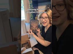 Unboxing the book I've waited 15 years for