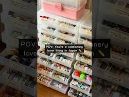 My Stationery Collection (stickers, washi tapes, stamps, & more)! #rainbowholic #japanesestationery
