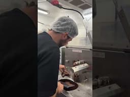 Making a Morand chocolate shoe in New Caledonia