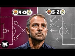 How Flick Tactically Dominates Real Madrid Every. Single. Time.