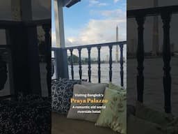 Cruise the Chao Phraya to your River Hotel | Phraya Palazzo