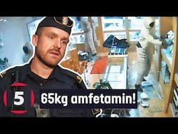 Amfetamin och vapenhandel - de mest INTENSIVA stunderna | Södertäljepolisen | Kanal 5 Sverige