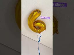 It’s a balloon? Look closer