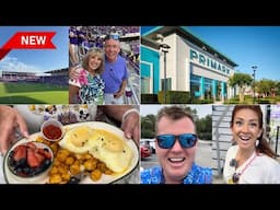 Orlando Vlog! HUGE Breakfast at New Perkins, Florida Mall BARGAINS & Orlando City Soccer Game! 🇺🇸☀️