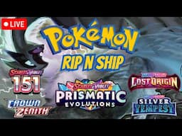LIVE Pokemon RIP N SHIP! MONDAY NIGHT RIPS!