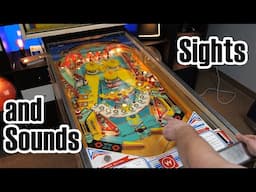 Sights and Sounds: Aztec Pinball Machine Gameplay and Playfield Layout