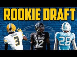 DYNASTY ROOKIE Mock Draft (Post NFL Draft)