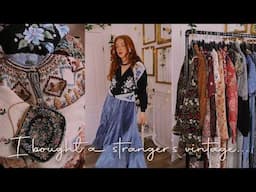 I Bought a Follower's 90's Floral Vintage Collection without Seeing it First