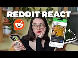 HOUSEPLANT REDDIT | oozing cactus, selling dead plants, and more 😬🤦🏻‍♀️🪴