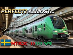 Sweden's "BRAND NEW" Train Company - VR Snabbtåg First Plus Review