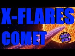 X-flares / Hole in the sun? Plasma splash on sun / Geomagnetic storm warning  / Radio blackout watch